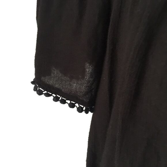 Chloe June Black Off Shoulder Top in Size M - Picture 2 of 4